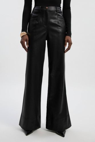 Pantalon Évasé Ajusté en synthétique | Taille 16 - KarenMillen - Modalova