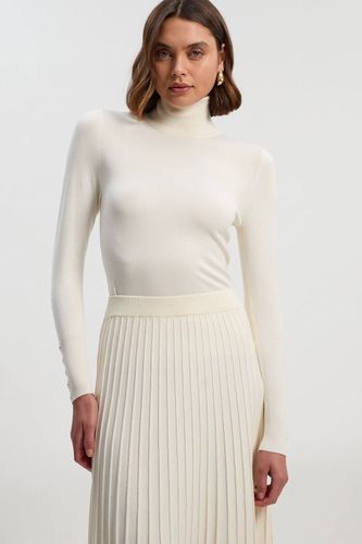 Synthétiquell en Maille Col Roulé Mélange Viscose | Taille Medium - KarenMillen - Modalova