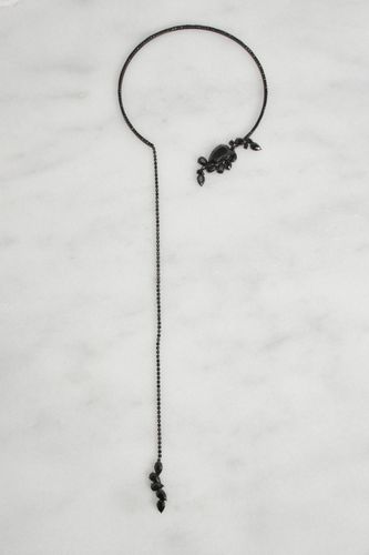 Collier Ras-de-Cou Tombant Diamanté - KarenMillen - Modalova