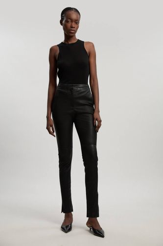 Legging En Cuir Stretch | Taille 16 - KarenMillen - Modalova