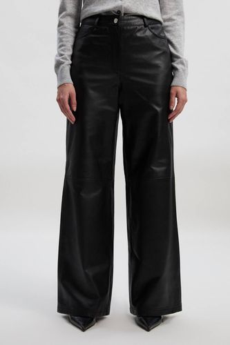Pantalon Large en Cuir | Taille 12 - KarenMillen - Modalova
