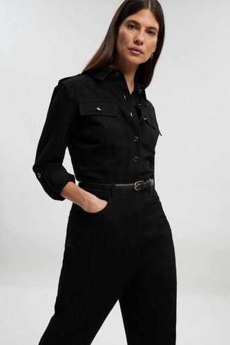 Combinaison Salopette en Denim | Taille 16 - KarenMillen - Modalova