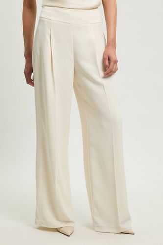 Pantalon Large Tailleur En Crêpe Satiné Dos Petite | Taille 14 - KarenMillen - Modalova