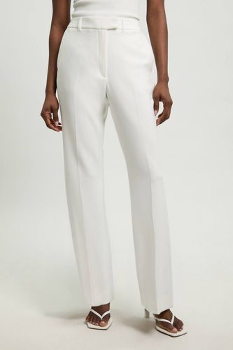 Pantalon Droit Ajusté En Tissu Stretch Compact | Taille 16 - KarenMillen - Modalova