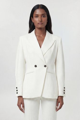Blazer Tailleur Cintré Taille Sculptée En Tissu Stretch Compact | Taille 16 - KarenMillen - Modalova
