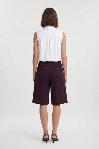 Chemise Bouffante Sans Manches En Coton | Taille 16 - KarenMillen - Modalova