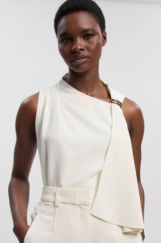 Haut Drapé À Détails De Finition Tailleur Poli | Taille 16 - KarenMillen - Modalova
