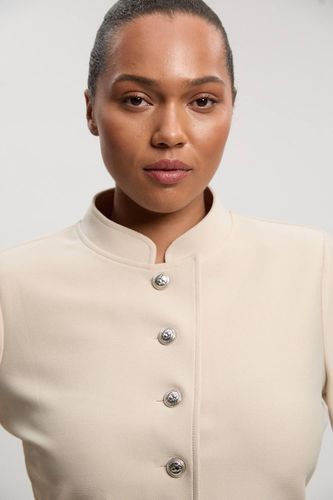 Veste En Maille Bandage Cintrée Boutonnée Courte Grande Taille | Taille 20 - KarenMillen - Modalova