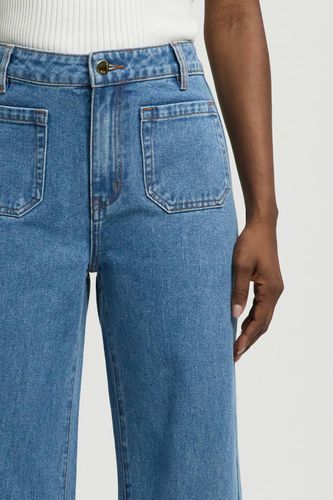 Jean Droit En Denim Avec Poches | Taille 18 - KarenMillen - Modalova