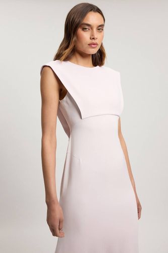 Robe Maxi En Viscose Stretch Compacte | Taille 18 - KarenMillen - Modalova