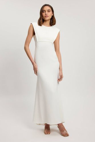 Robe Maxi En Viscose Stretch Compacte Pour Petite Taille | Taille 16 - KarenMillen - Modalova