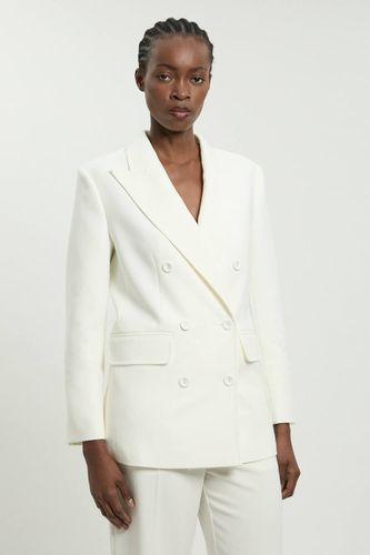 Blazer Ajusté À Double Boutonnage Et Manches Froncées | Taille 18 - KarenMillen - Modalova