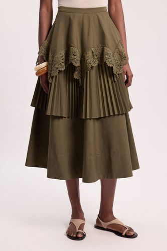 Jupe Longue À Volants | Taille 16 - KarenMillen - Modalova