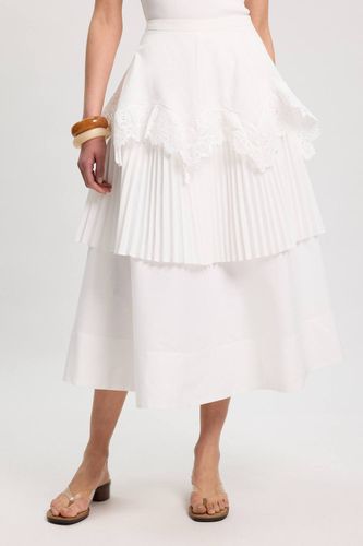 Jupe Longue À Volants | Taille 16 - KarenMillen - Modalova