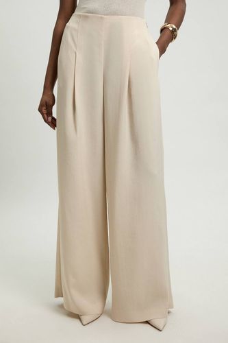 Pantalon Tailleur Large En Mélange De Viscose | Taille 18 - KarenMillen - Modalova