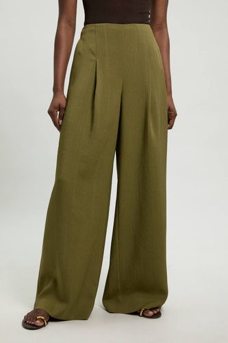 Pantalon Tailleur Large En Mélange De Viscose | Taille 18 - KarenMillen - Modalova
