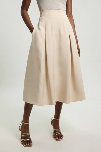 Jupe Ample Ajustée En Mélange De Viscose | Taille 18 - KarenMillen - Modalova