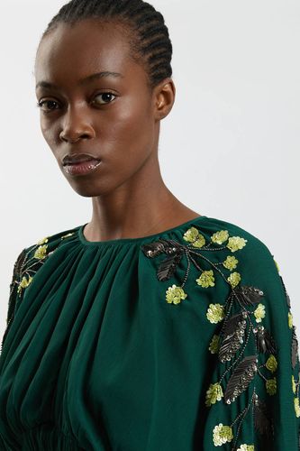 Haut D'occasion Fleuri Orné À La Main | Taille 16 - KarenMillen - Modalova