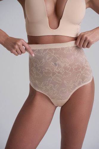 String Sculptant Taille Haute En Dentelle | Taille 2XL - KarenMillen - Modalova