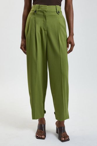 Pantalon Utilitaire Petite À Texture Chevrons | Taille 16 - KarenMillen - Modalova