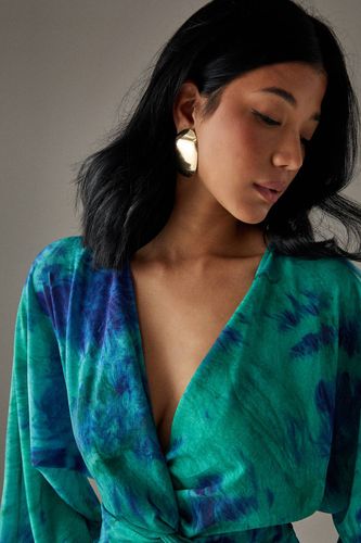 Robe Longue En Mousseline À Nouage Devant Et Coupe Portefeuille | Taille 40 - Warehouse - Modalova