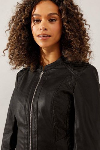 Veste en synthétique avec Détails de Couture | Taille 48 - Wallis - Modalova