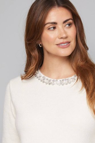 Synthétiquell à Col Orné d'Embellissements | Taille 46 - Wallis - Modalova