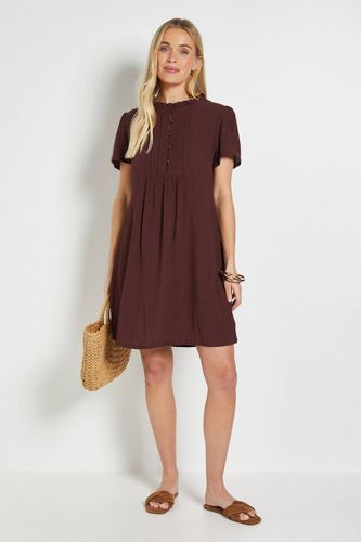 Robe Droite Petite En Gaze De Coton D'été | Taille 46 - Wallis - Modalova