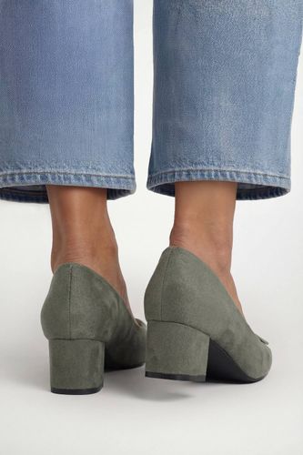 Escarpins Danny En Synthétique À Bout Carré Avec Boucle Recouverte Et Talon Bloc Moyen | Taille 41 - Wallis - Modalova