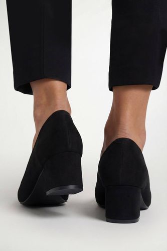 Escarpins Danny En Synthétique À Bout Carré Avec Boucle Recouverte Et Talon Bloc Moyen | Taille 41 - Wallis - Modalova