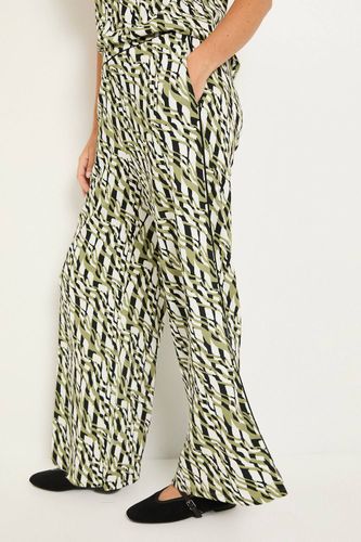 Pantalon Petite À Contraste En Jersey Géométrique | Taille 48 - Wallis - Modalova