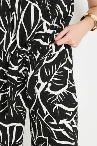 Jupe-culotte Large En Jersey Tropical | Taille 48 - Wallis - Modalova
