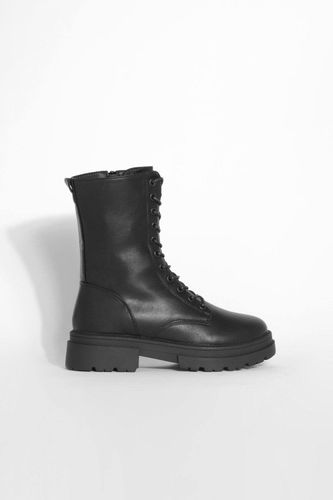 Bottes De Randonnée À Lacets | Taille 41 - boohoo - Modalova
