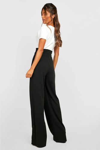 Combinaison contraste à jambes larges | Taille 46 - boohoo - Modalova