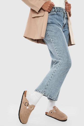 Sabot Fermé Doublé De Synthétique | Taille 41 - boohoo - Modalova