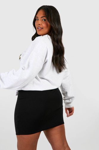 Plus Basic Jersey Mini Skirt | Taille 48 - boohoo - Modalova
