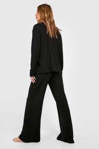 Pyjama large en jersey | Taille 40 - boohoo - Modalova