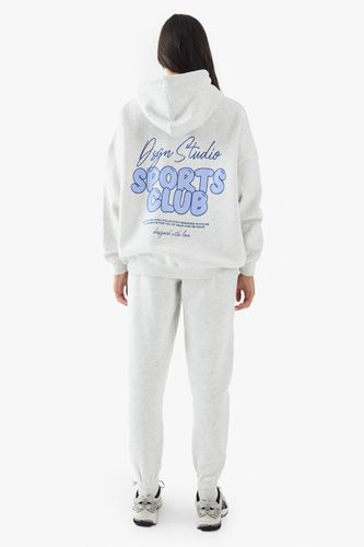Sports Bubble Slogan Joggeur Oversize | Taille XS - DSGN Studio - Modalova