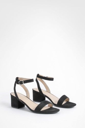 Talons bas à bloc discrets | Taille 41 - boohoo - Modalova