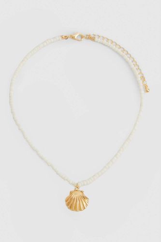 Collier Ras-de-cou Perlé Coquillage - boohoo - Modalova