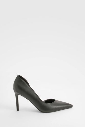 Escarpin À Découpes Mi-hauteur Basique | Taille 41 - boohoo - Modalova