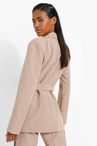 Obi Tie Waist Tailored Blazer | Taille 44 - boohoo - Modalova