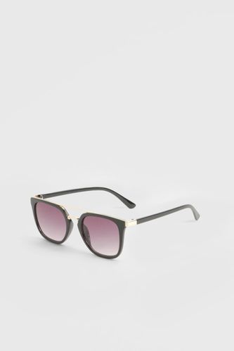 Lunettes Aviateur Carrées - boohoo - Modalova