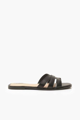 Sandales à Brides Larges à Brides Croisées | Taille 36 - boohoo - Modalova
