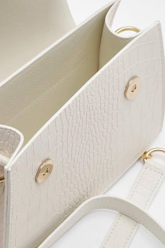 Mini Sac Bandoulière Structuré Effet Croc - boohoo - Modalova