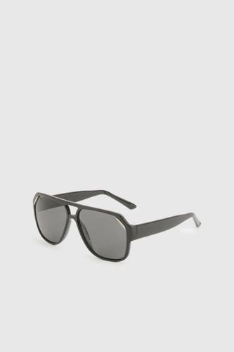 Lunettes d'aviateur à monture - boohoo - Modalova