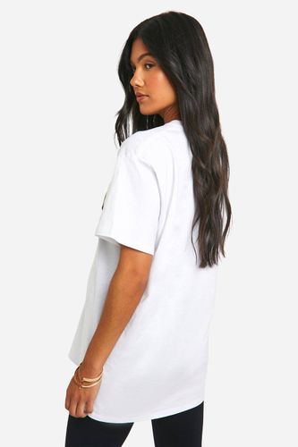 Maternité Mama T-shirt oversize à motif léopard | Taille 44 - boohoo - Modalova