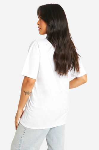 T-shirt Cherry Bomb grande taille | Taille 48 - boohoo - Modalova