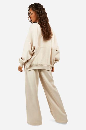 Ensemble De Survêtement Jambes Droites Avec Bomber Zippé | Taille XS - boohoo - Modalova