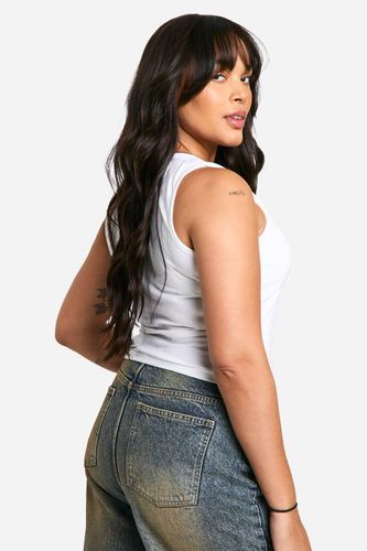 Basics Plus Débardeur Long en Coton à Bretelles Larges | Taille 56 - boohoo - Modalova